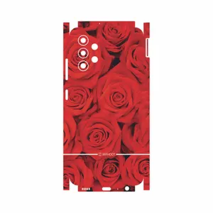 MAHOOT Red-Flower-FullSkin Cover Sticker for Samsung Galaxy A32 4G