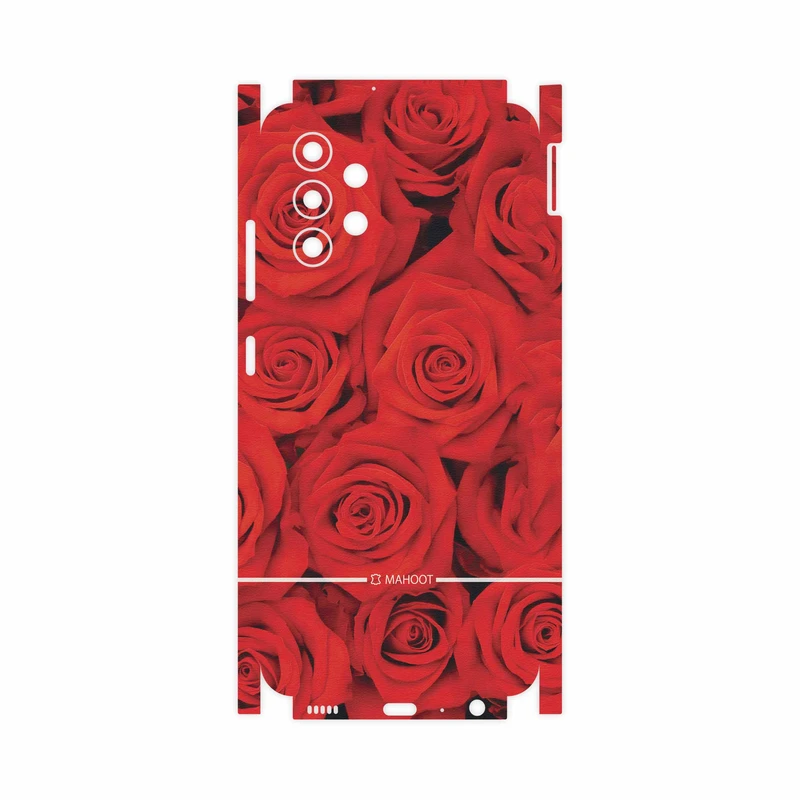 برچسب پوششی ماهوت مدل Red-Flower-FullSkin مناسب برای گوشی موبایل سامسونگ Galaxy A32 4G