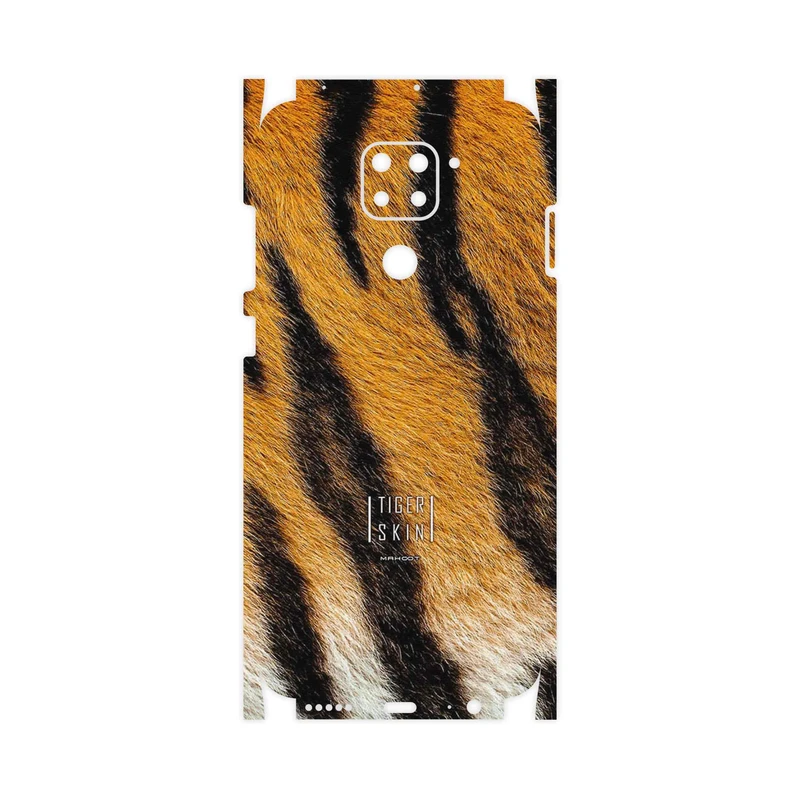 برچسب پوششی ماهوت مدل Tiger Skin-FullSkin مناسب برای گوشی موبایل شیائومی Redmi Note 9
