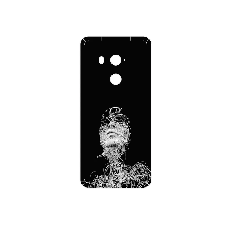 برچسب پوششی ماهوت مدل Strings Digital Art 2 مناسب برای گوشی موبایل اچ تی سی U11 Plus
