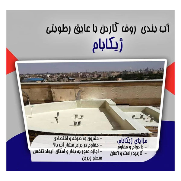 عایق رطوبتی ژیکاوا ژیکابام مدل Zhikabam-WTA100 وزن 1 کیلوگرم