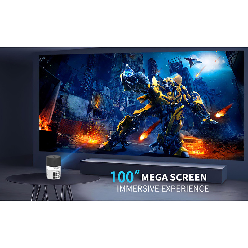 مینی ویدئو پروژکتور مدل 360P WiFi Edition