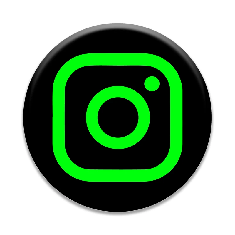  برچسب موبایل مای سیحان مدل Instagram مناسب برای پایه نگهدارنده مغناطیسی