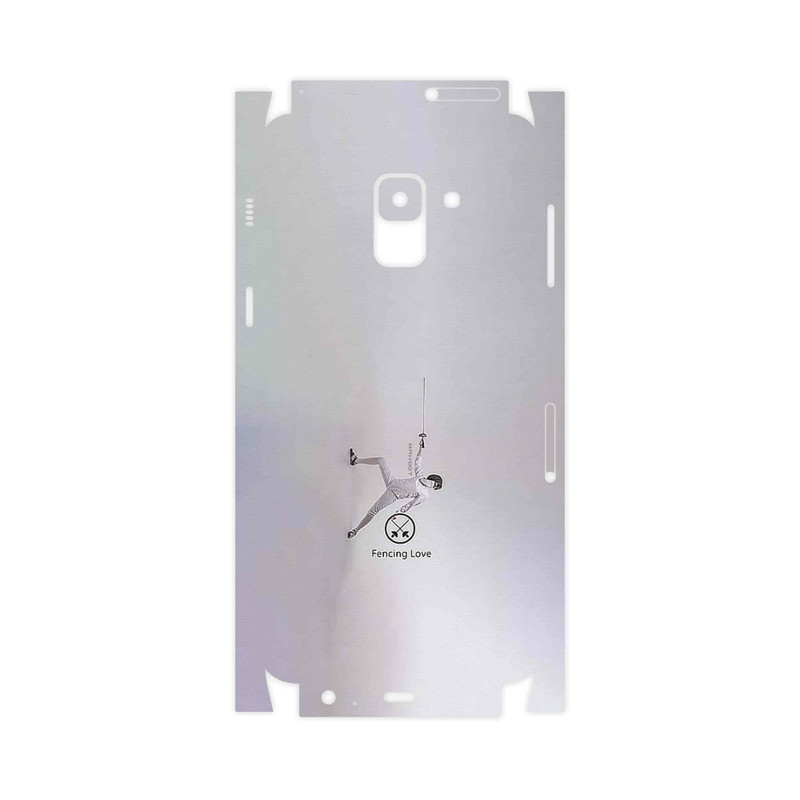 برچسب پوششی ماهوت مدل Fencing-FullSkin مناسب برای گوشی موبایل سامسونگ Galaxy A8 2018