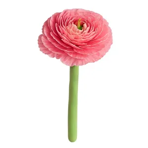 شمع دستساز معطر مدل گل پیونی p200 با رایحه گلهای بهاری زمان اتمام 3 ساعت