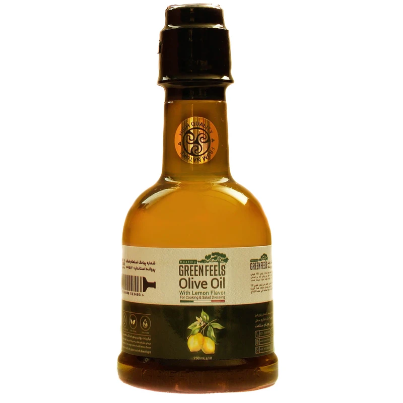 روغن زیتون با طعم لیمو گرین فیلز - 250 میلی لیتر
