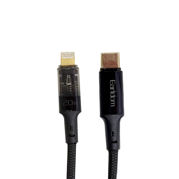 کابل تبدیل USB-C به لایتنینگ ارلدام مدل EC-161I طول 1 متر