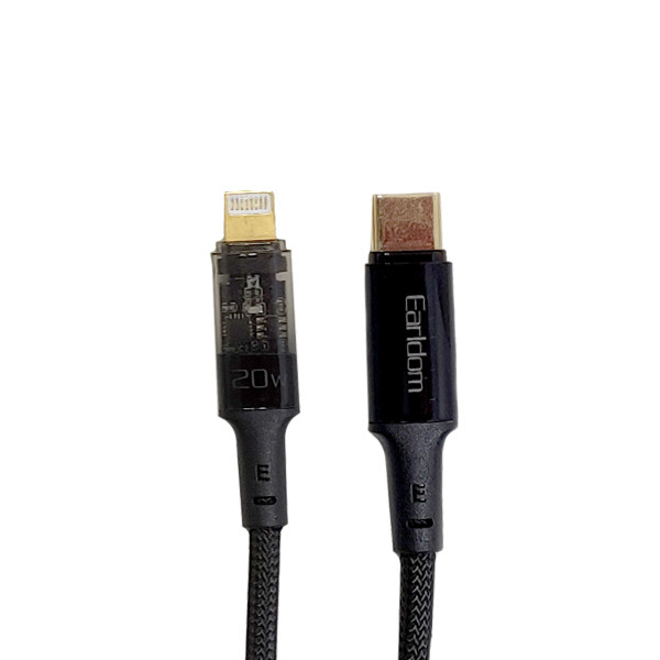 کابل تبدیل USB-C به لایتنینگ ارلدام مدل EC-161I طول 1 متر