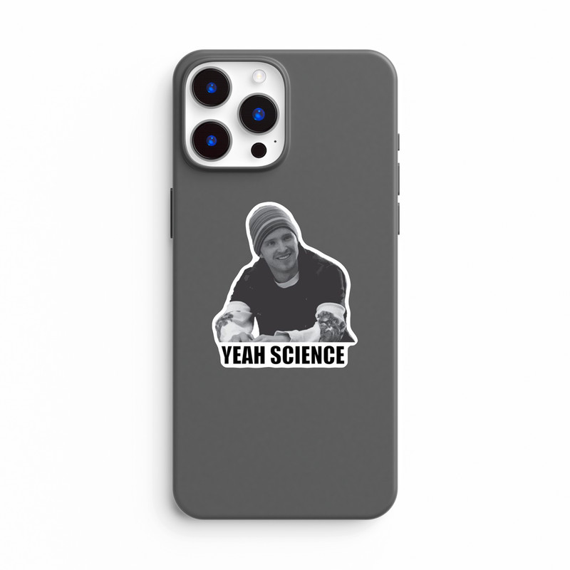استیکر لپ تاپ و موبایل بووم طرح سریال Breaking Bad مدل Science کد WR11