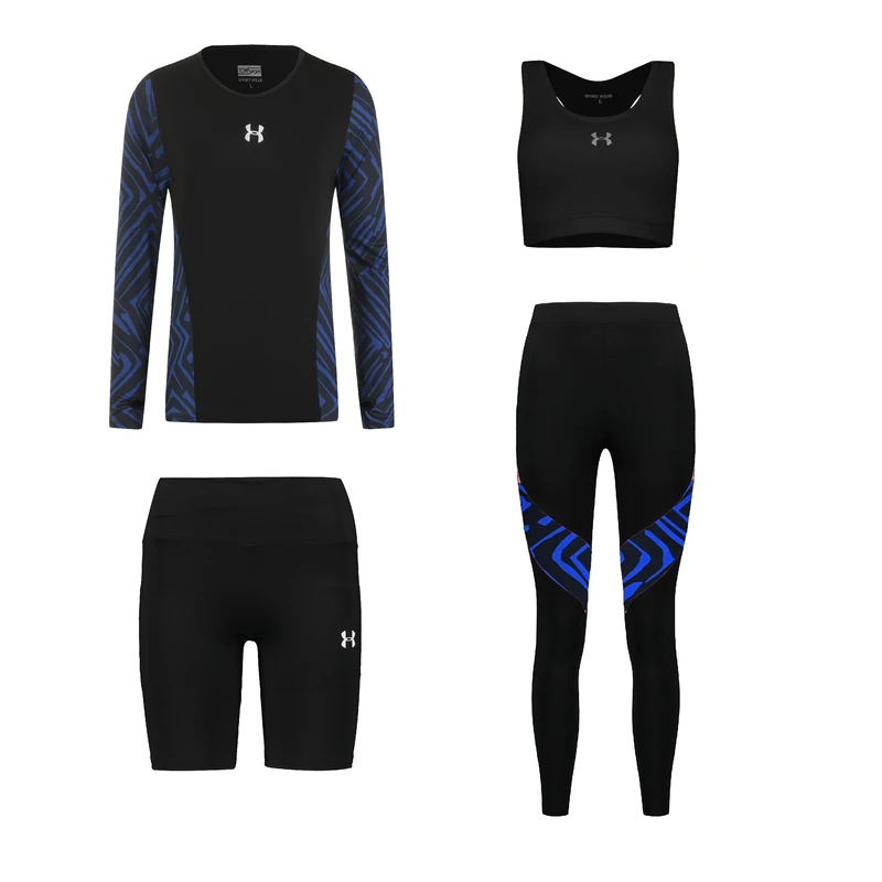 ست چهار تکه لباس ورزشی زنانه مدل 1801-1401-75-69