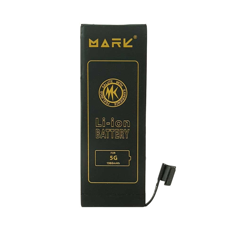 باتری موبایل مارک مدل MK-5G ظرفیت 1960 میلی آمپر ساعت مناسب برای گوشی موبایل اپل Iphone 5G