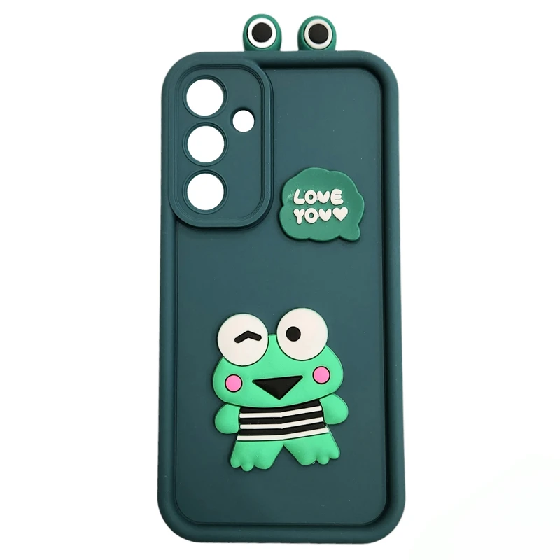 کاور طرح عروسکی برجسته مدل love مناسب برای گوشی موبایل سامسونگ Galaxy A25 5G 