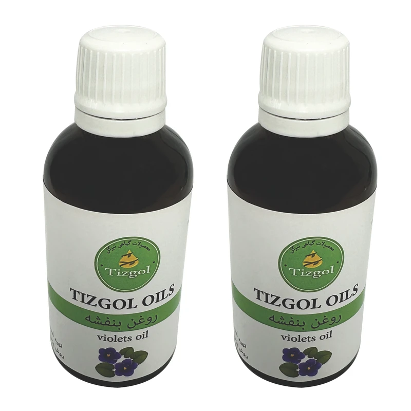 روغن بنفشه تیزگل مدل 004 حجم 100 میلی لیتر بسته 2 عددی