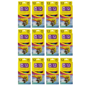 مداد رنگی 12رنگ ام کیو مدل dream مجموعه 12 عددی