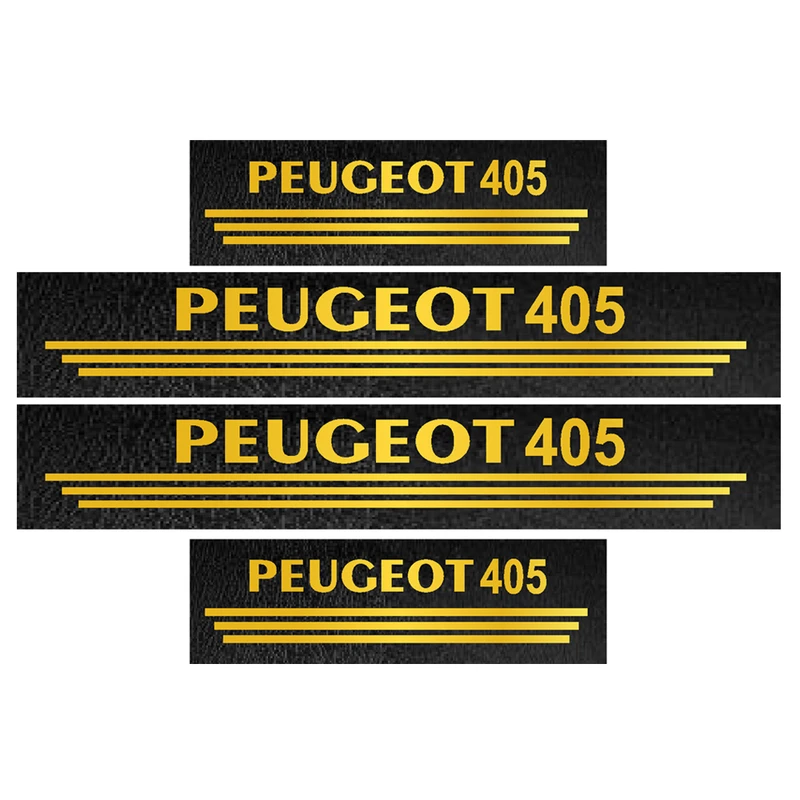  برچسب بدنه خودرو سیتی سالار طرح پارکاب چرم کدAZ135 مناسب برای پژو 405 بسته 4عددی