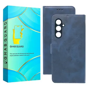 Ghab Guard CLASSLENS Magnetic Wallet Case Cover For Samsung Galaxy A14 4G / A14 5G