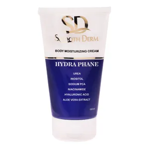کرم مرطوب کننده و آبرسان بدن اسموت درم مدل Hydra Phane مناسب برای انواع پوست حجم 150 میلی لیتر
