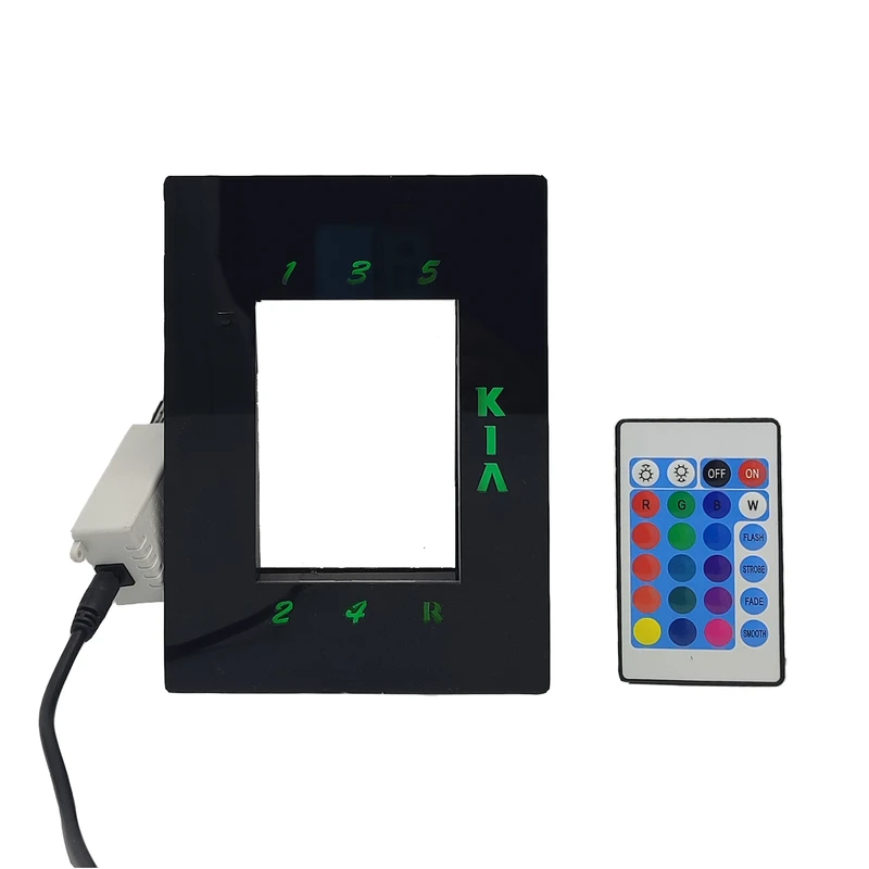 قاب دور دنده طرح اتومات مدل چراغ دار مناسب برای پراید صبا به همراه ریموت