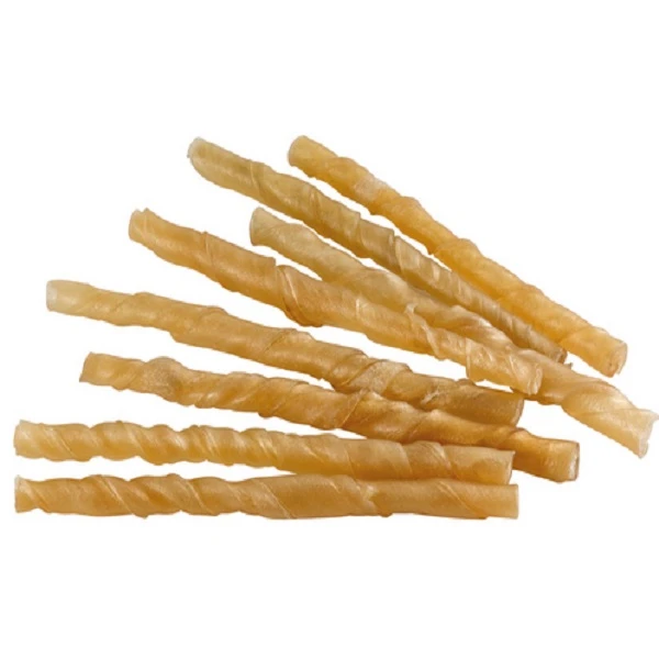 تشویقی مدادی سگ ژلاتینی مدل Freshy Natural Dental Twists بسته 5 عددی