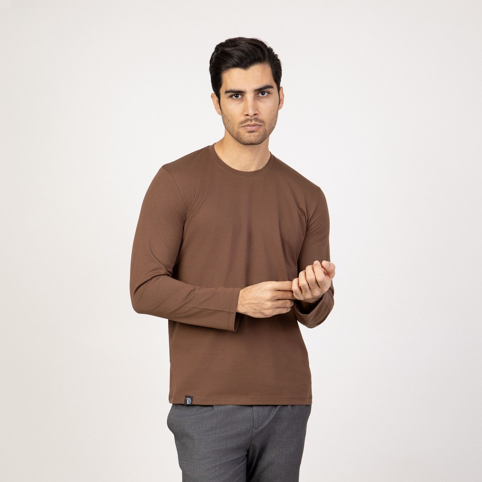 تی شرت آستین بلند مردانه باینت مدل 513-17 -  - 1