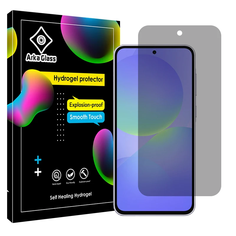 محافظ صفحه نمایش حریم شخصی آرکا گلس مدل Tough مناسب برای گوشی موبایل سامسونگ Galaxy A56