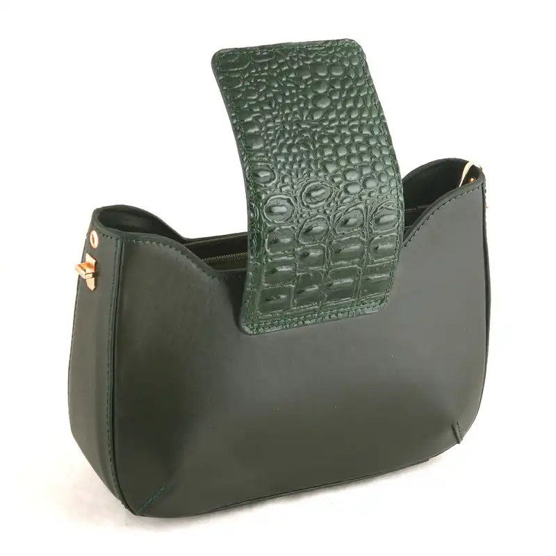 کیف دوشی زنانه چرم یلسان مدل راشا کد GAN-104-sbz