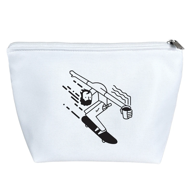 کیف لوازم آرایش دخترانه خندالو مدل اسکیت کد 8929