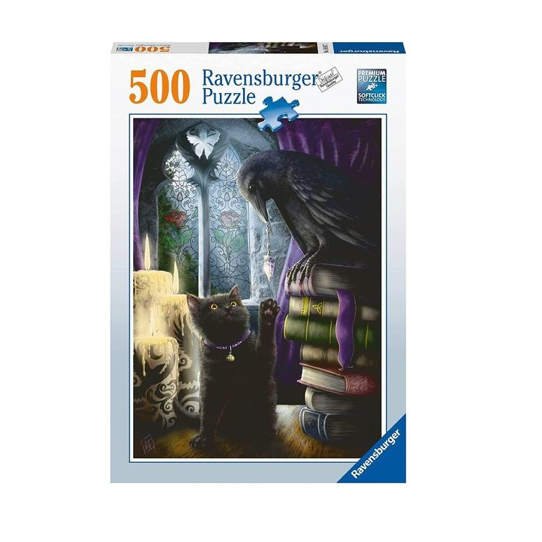 پازل 500 تکه راونزبرگر مدل BLACK CAT AND CROW کد 16987