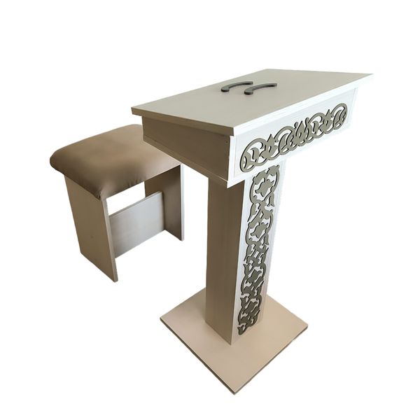 میز و صندلی نماز طرح اسلیمی مدل TGA-1102