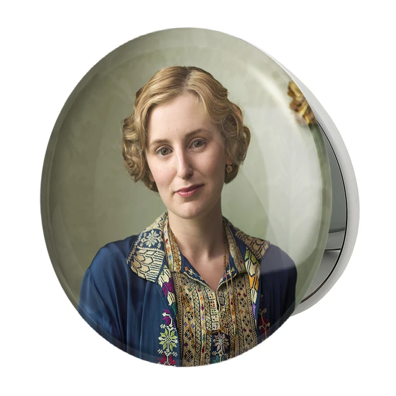 آینه جیبی خندالو طرح سریال دانتون ابی Downton Abbey مدل تاشو کد 29814