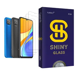 Atouchbo Shiny Glass MIX003 Screen Protector For Xiaomi Redmi 9C Pack Of 3