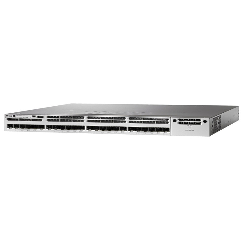سوئیچ شبکه 24 پورت سیسکو مدل WS-C3850-24XS-S