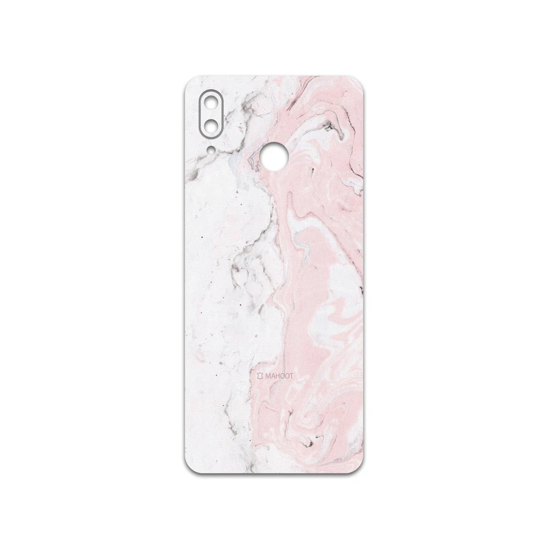 برچسب پوششی ماهوت مدل Blanco-Pink-Marble مناسب برای گوشی موبایل آنر Play