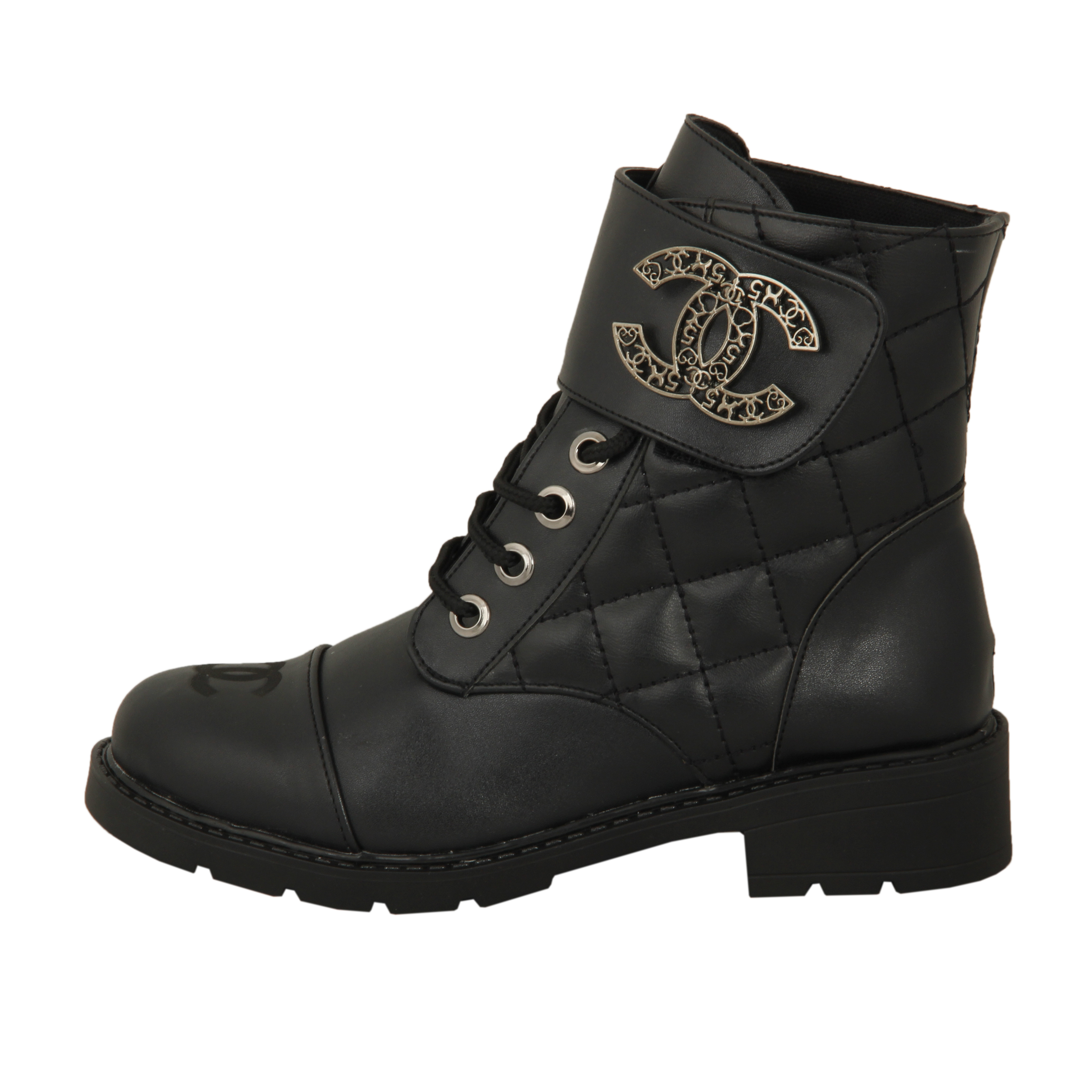 نیم بوت زنانه کد 672 رنگ مشکی