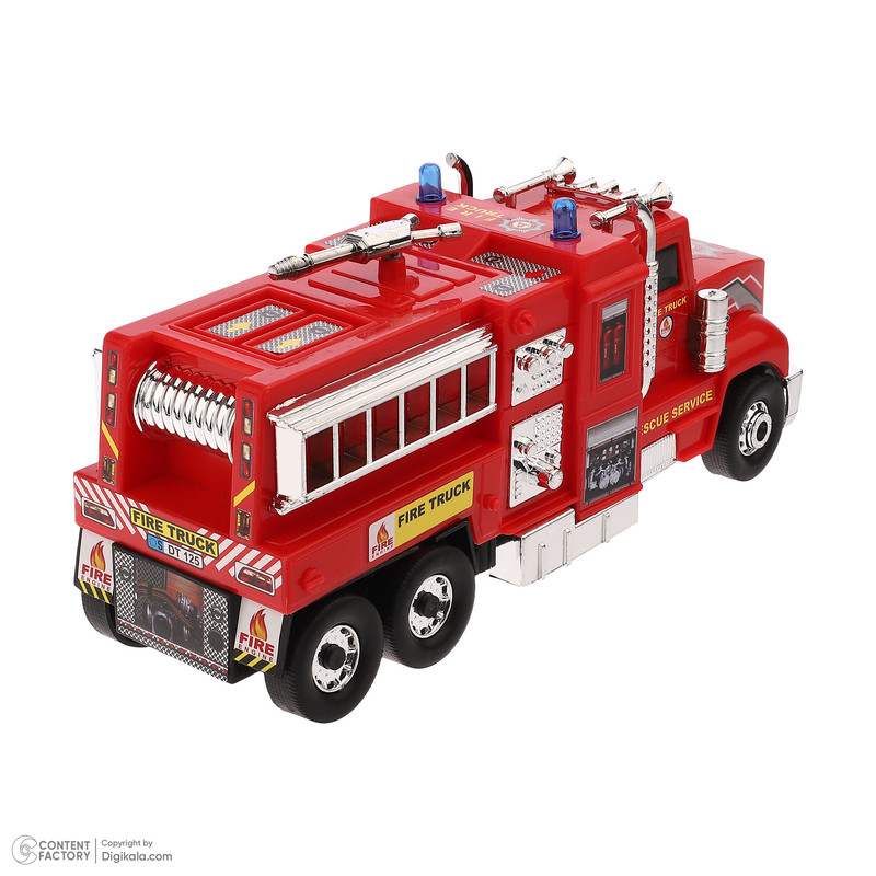 ماشین بازی مدل آتش نشانی اسباب بازی دورج توی طرح Fire Truck