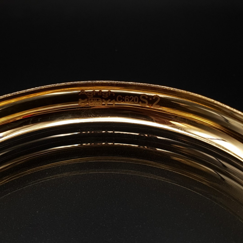 النگو طلا 18 عیار زنانه مدل 1EL1901