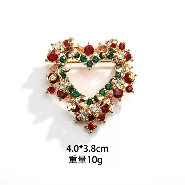 گل سینه زنانه مدل قلب