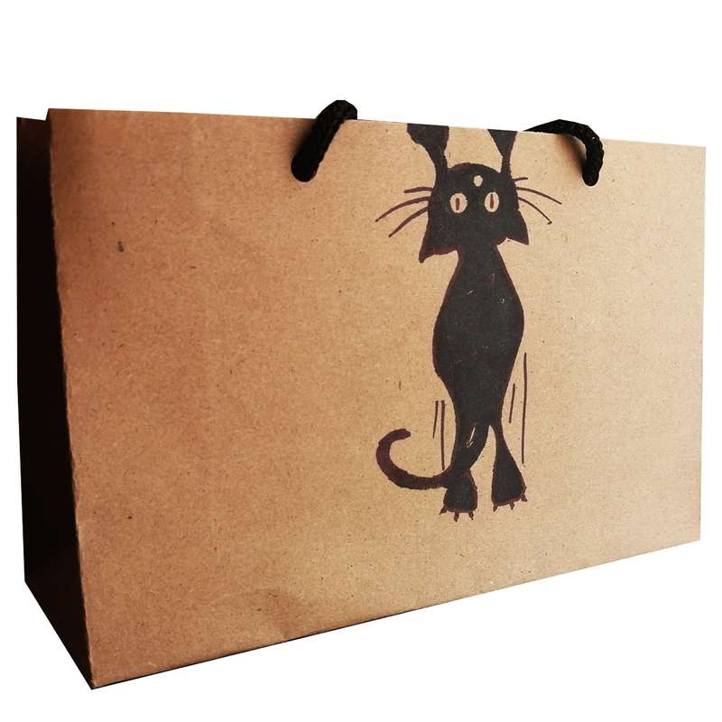 پاکت هدیه مدل گربه آویزان بسته 2 عددی