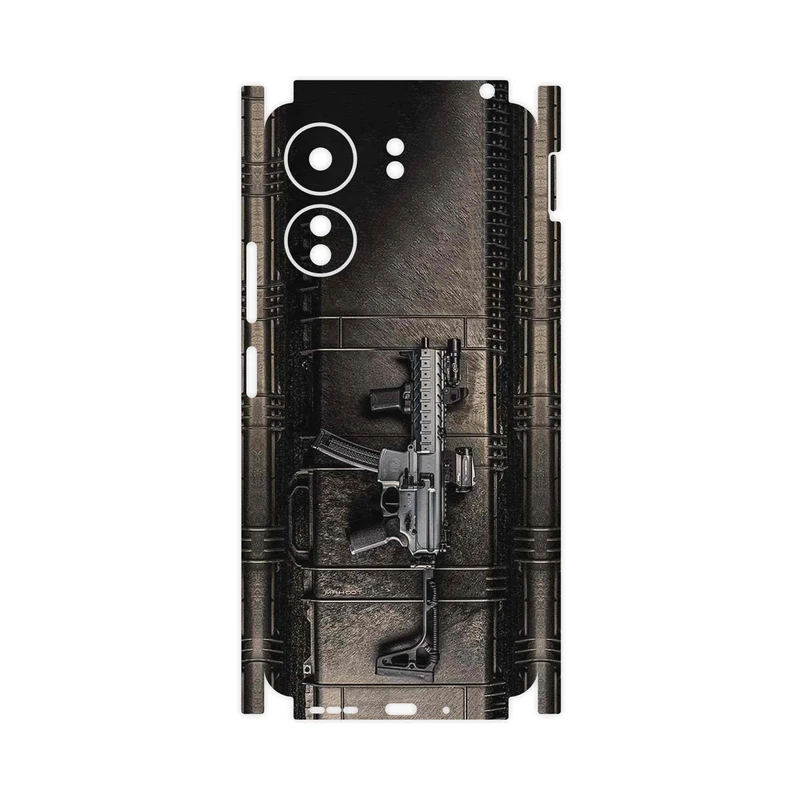برچسب پوششی ماهوت مدل GUN-FullSkin مناسب برای گوشی موبایل شیائومی Redmi 13C