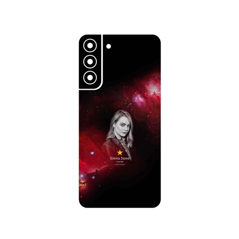 برچسب پوششی ماهوت مدل Emma Stone مناسب برای گوشی موبایل سامسونگ Galaxy S22 Plus 5G