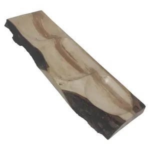 اردور خوری چوبی مدل روستیک گردو طرح سه خانه کد 004