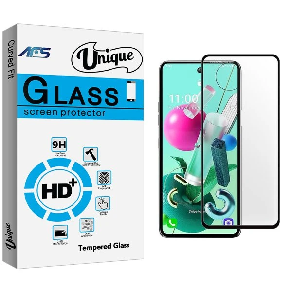 محافظ صفحه نمایش شیشه ای ای اف اس مدل Unique مناسب برای گوشی موبایل ال جی K92 5G