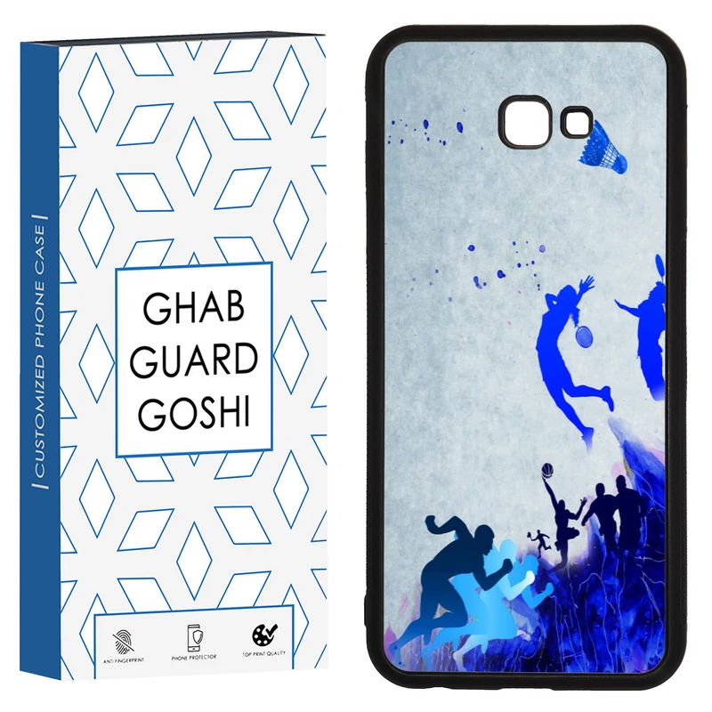 کاور قاب گارد گوشی طرح بدمینتون کد TPU-114 مناسب برای گوشی موبایل سامسونگ Galaxy J4 plus / J4 core