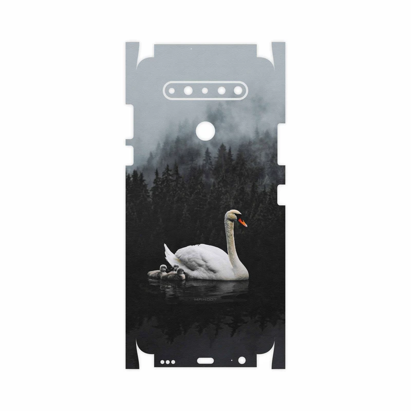 برچسب پوششی ماهوت مدل Swan-Lake-FullSkin مناسب برای گوشی موبایل ال جی K51s