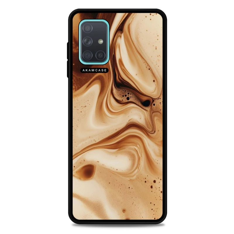 کاور آکام مدل AMC-WSGA71-COFFEE-3 مناسب برای گوشی موبایل سامسونگ Galaxy A71