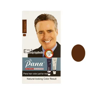 کیت رنگ مو آقایان پانا شماره 3 حجم 40 میلی‌لیتر رنگ قهوه‌ای
