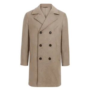 پالتو بلند مردانه مدل یقه انگلیسی