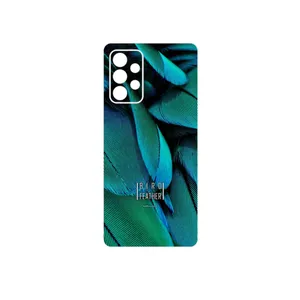 MAHOOT Green Feather Cover Sticker for Samsung Galaxy A53 5G