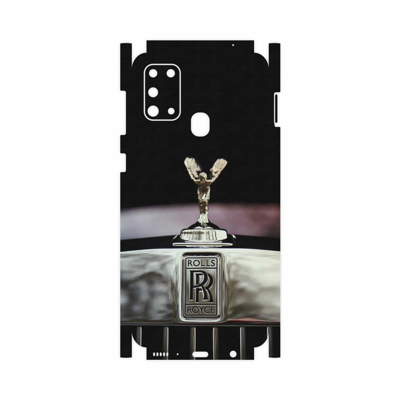 برچسب پوششی ماهوت مدل Rolls-Royce Motor-FullSkin مناسب برای گوشی موبایل سامسونگ Galaxy M31