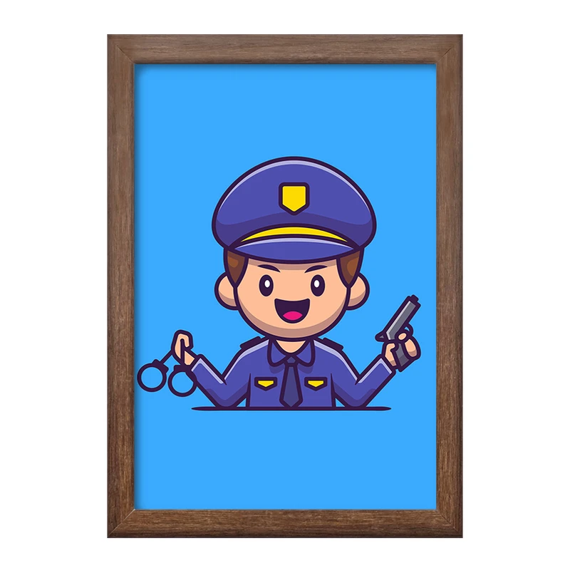 تابلو خندالو طرح پلیس کد 29373